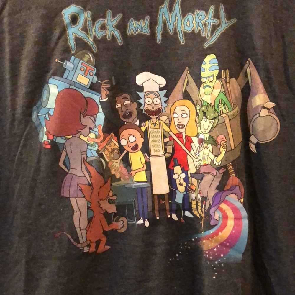Rick and Morty graphic tee